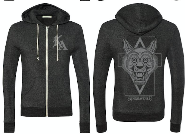 Bravery Gray Hoodie