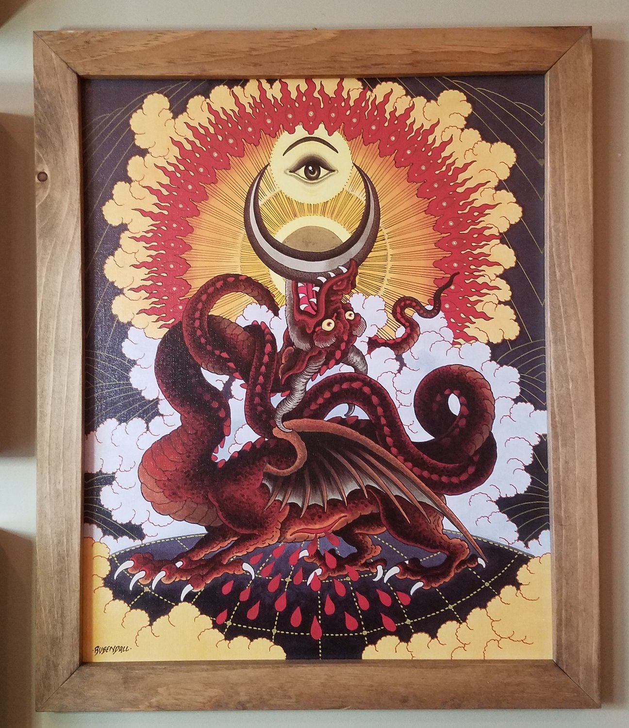 Custom Wood Frames (stained)