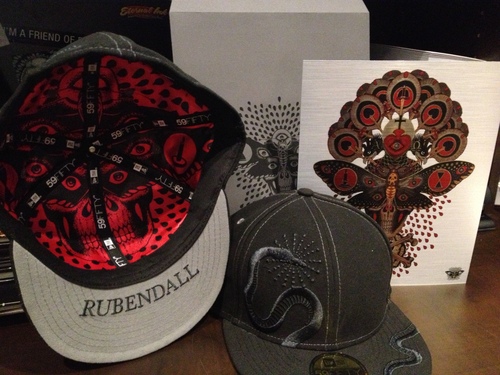 LIMITED EDITION New Era 59FIFTY Baseball Cap by Mike Rubendall (Online Only)