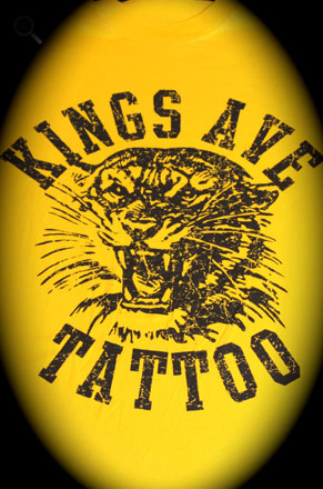 KA Tiger T-Shirt: Yellow