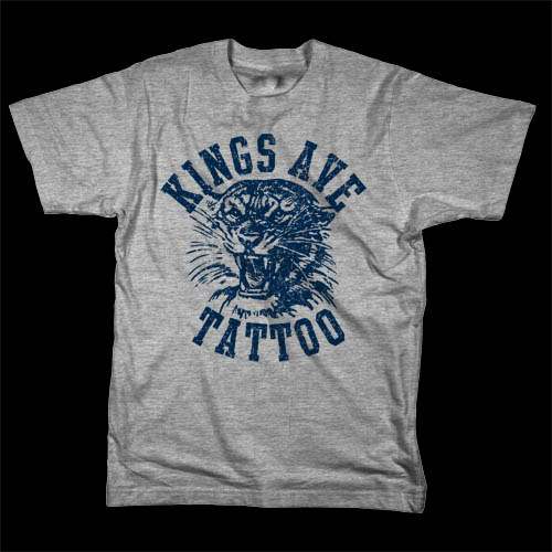KA Tiger T-shirt: Heather Gray