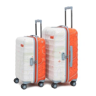 Packers Trolley Bag Set of 2 (S+M)| Hardsided  Polycarbonate Luggage | TSA Lock &amp; Anti-Theft Zippers