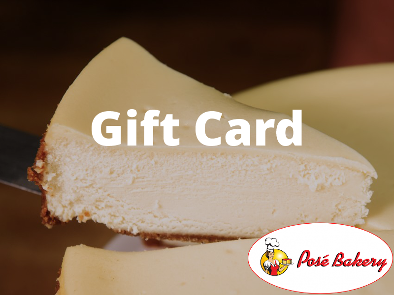 Pose Bakery Gift Card
