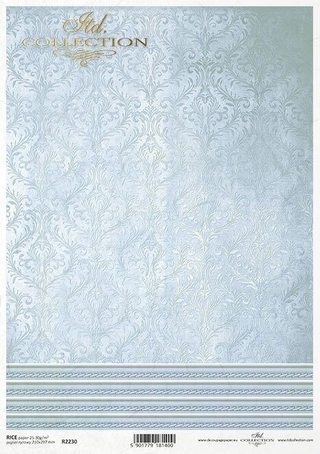 Tapetenmotiv. Reispapier A4 von ITD Collection 
