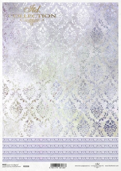 Tapetenmotiv. Reispapier A4 von ITD Collection 