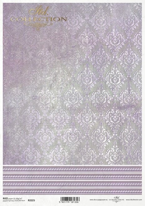 Tapetenmotiv Reispapier A4 von ITD Collection 
