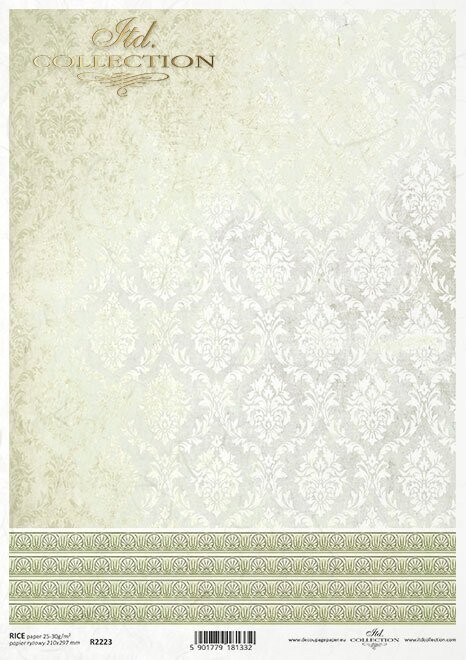 Tapetenmotiv Reispapier A4 von ITD Collection 