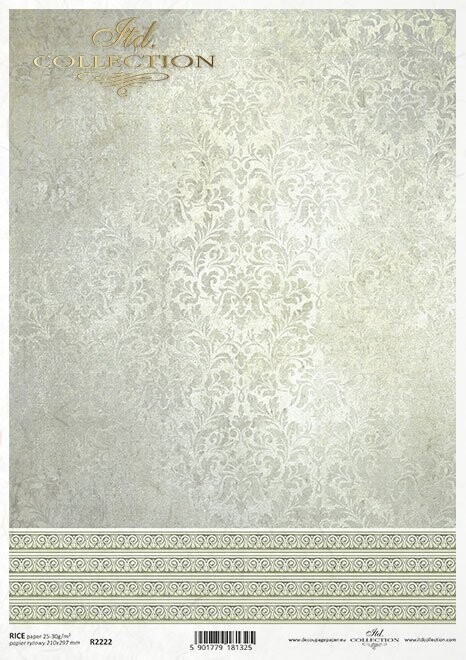 Tapetenmotiv  Reispapier A4 von ITD Collection