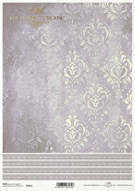 Tapetenmotiv  Reispapier A4 von ITD Collection 