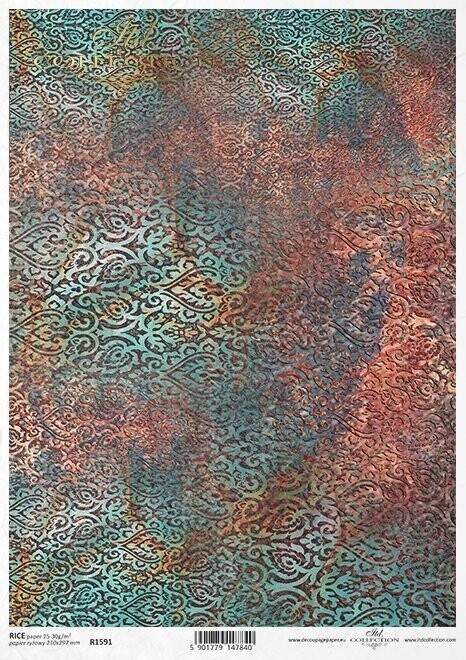 Tapetenmotiv  Reispapier A4 von ITD Collection