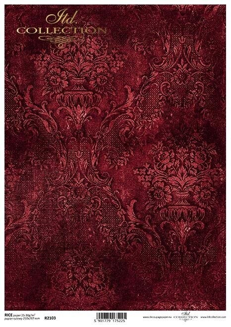 Tapetenmotiv  Reispapier A4 von ITD Collection