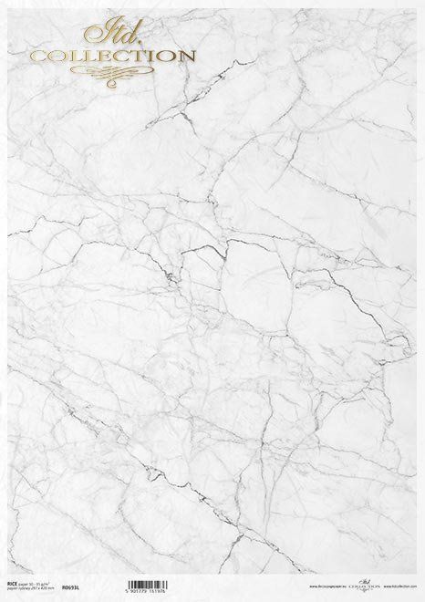 Marmor Tapetenmotiv Hintergrund  Reispapier A3 von ITD Collection