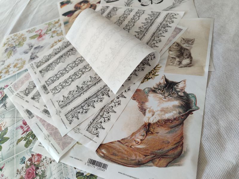 Decoupage Papier Soft A4
