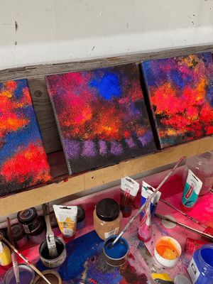 Arbres en Feu