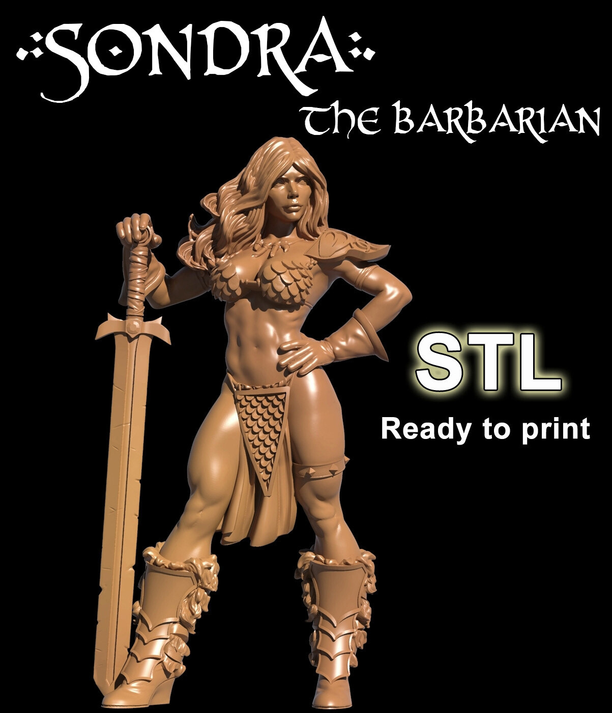 SONDRA THE BARBARIAN STL
