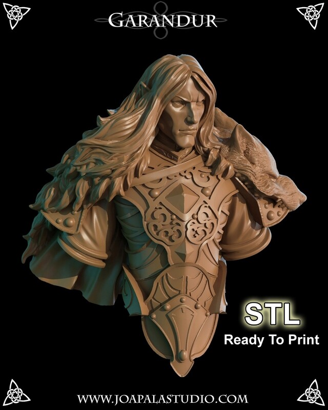 GARANDUR BUST STL