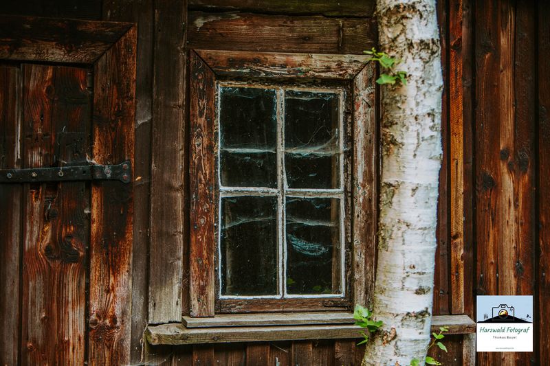 Leinwand Wandbild "Altes Fenster"