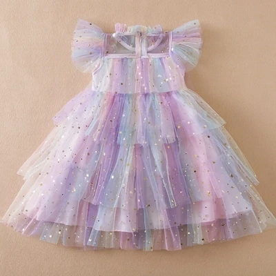Little Girl Summer Sequin Party Dress