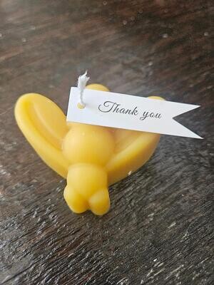 Beeswax Bee Candle