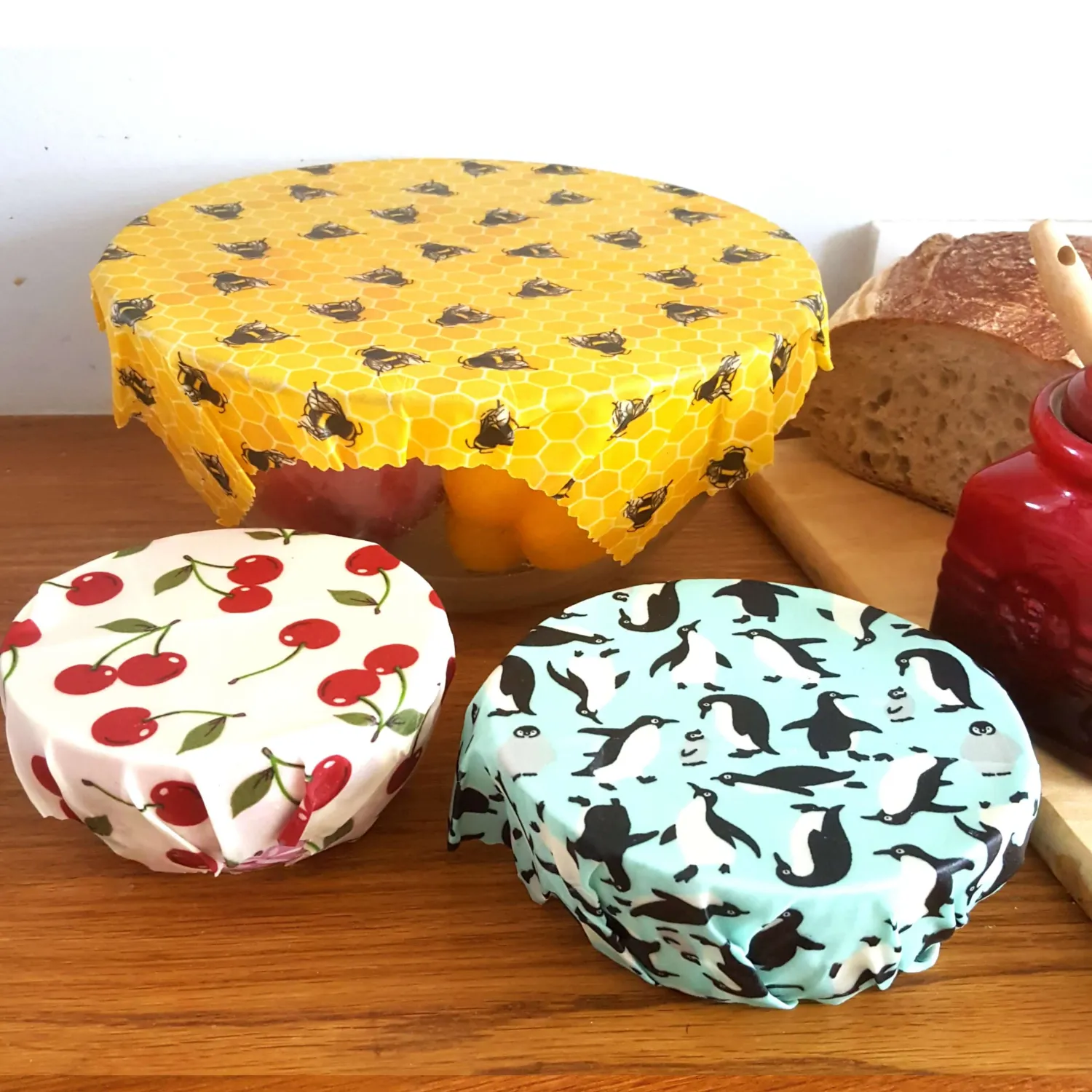 Reusable Beeswax Food Wraps