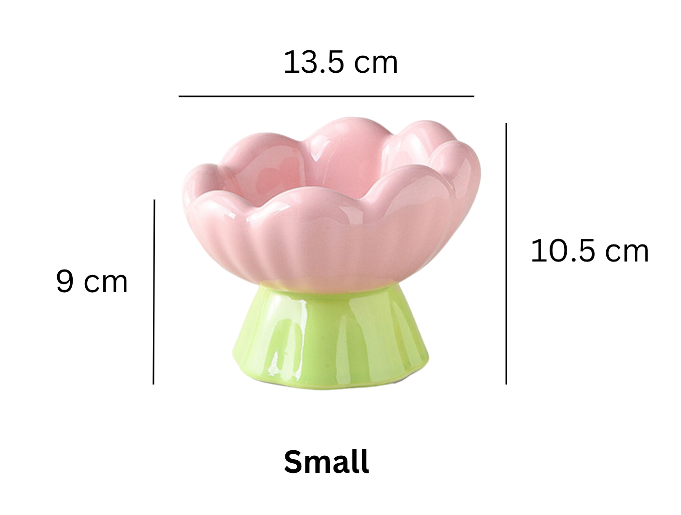 Small Ceramic Flower Bowl