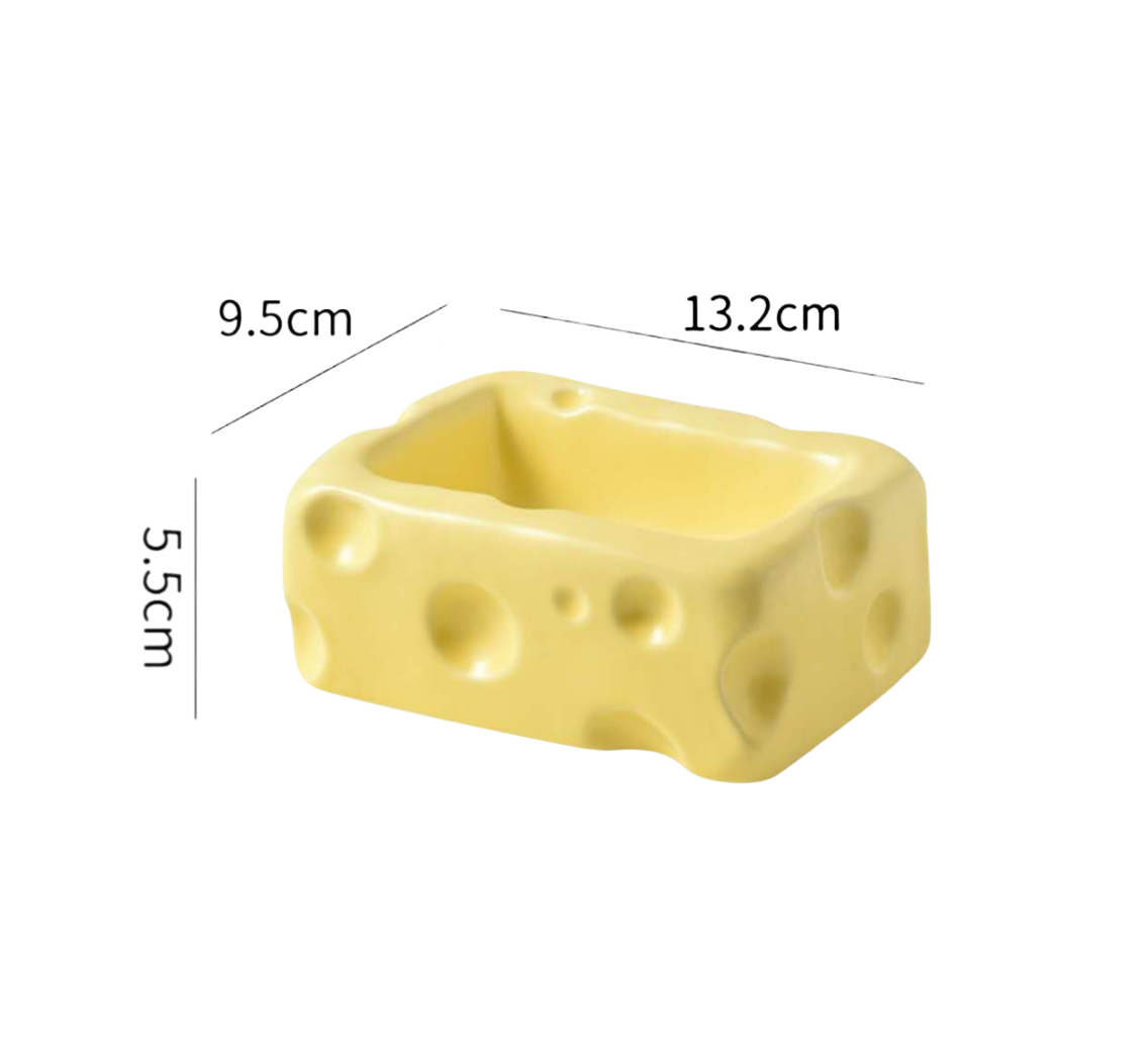 Voleur de Fromage – Décoration de Cage en Céramique pour Hamster