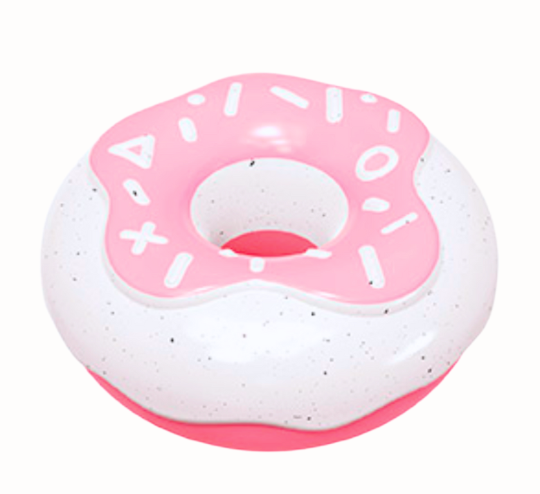 Ultra-Durable Squeaky Chew Toy- Donut