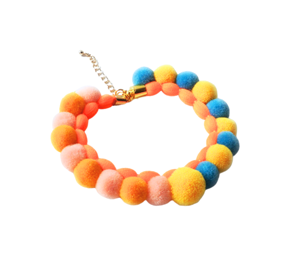 Pompom Cat Necklace