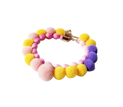 Pompom Cat Necklace