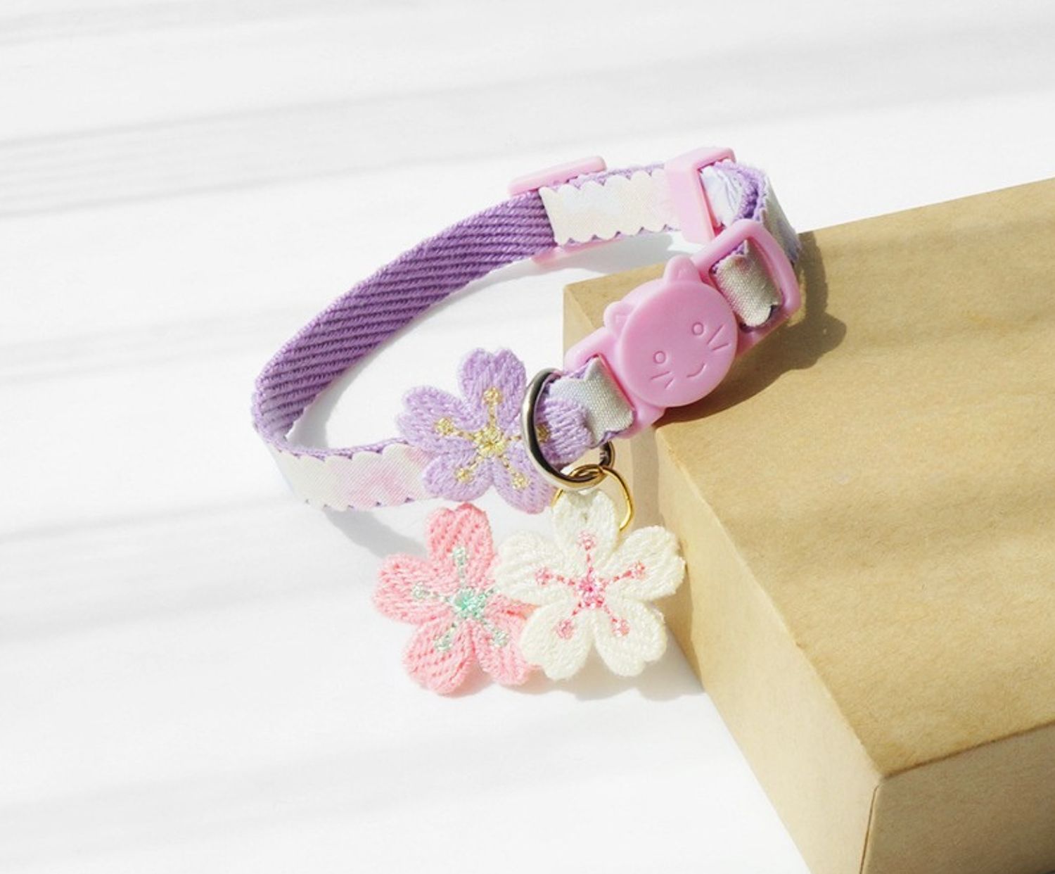 Sakura Whispers Collection Cat Collar Breakaway Buckle