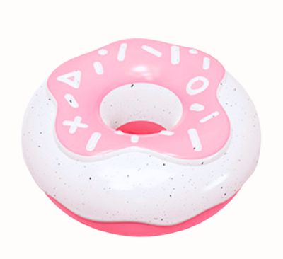 Ultra-Durable Squeaky Chew Toy- Donut