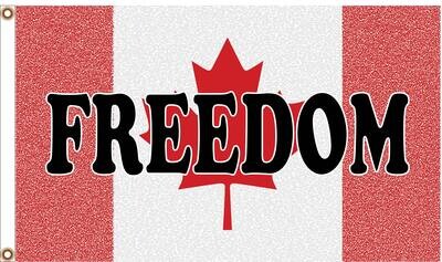 FREEDOM CANADA FLAG (DRAPEAU)