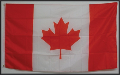 DRAPEAU DU CANADA 36'' X 72'' /  CANADA FLAG /  36'' x 72''