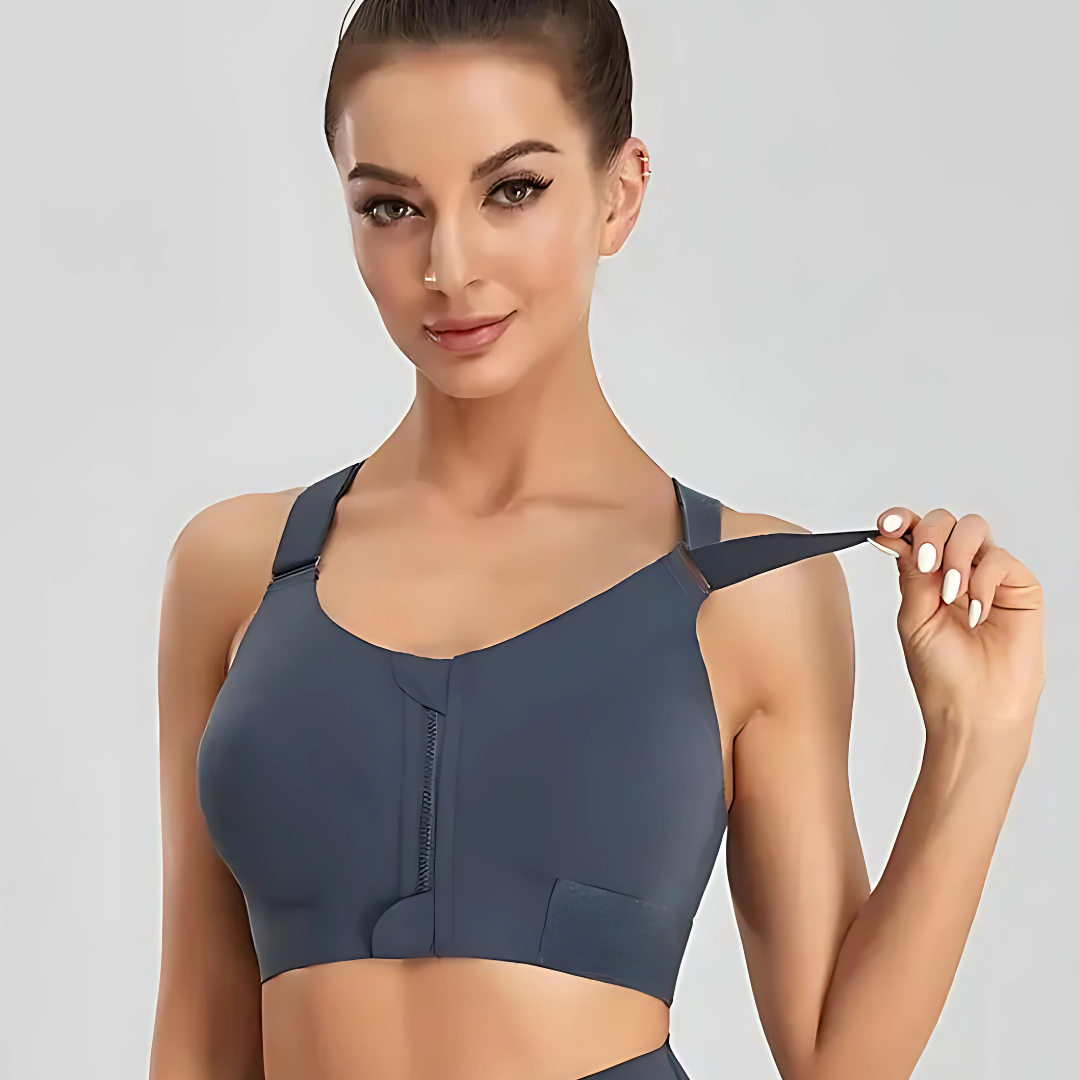 Zip & Go Comfort Sports Bra