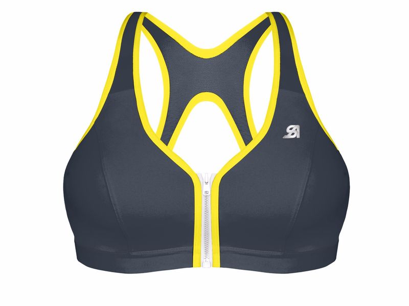 Shock Absorber Active Zipped Plunge Sports Bra S00BW