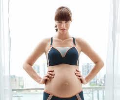 Orange Zest Maternity and Nursing Sports Bra