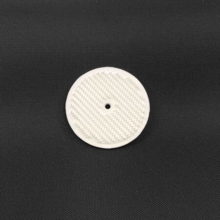 Velcro Hook Discs, Color: 45MM White Molded Hook Disc