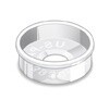 Pro-Dec Caps, Colour: Flat Bottom SNAP-CAP Washers 12/12 FB