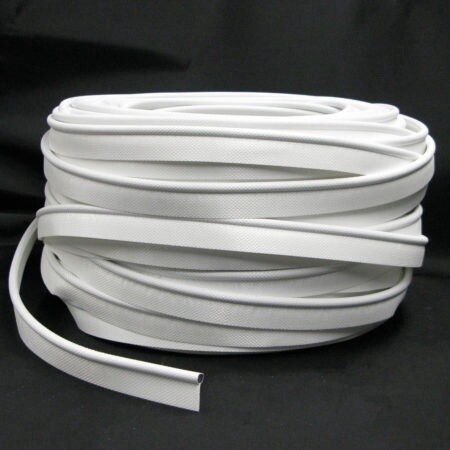 Keder Welt, Colour: Keder Welt 7.5mm White(By the Yard) (110yd Rolls)