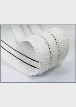 Soft Seat Zebra Velcro Cover Loop 1.5&quot; Wide (25 Yd Roll)
