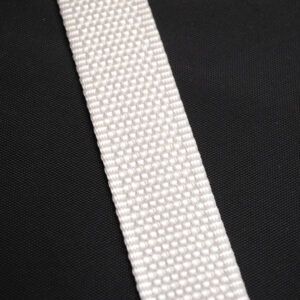 Nylon Webbing (50yd Rolls), Colour: Webbing Heavy Weight White (Roll)