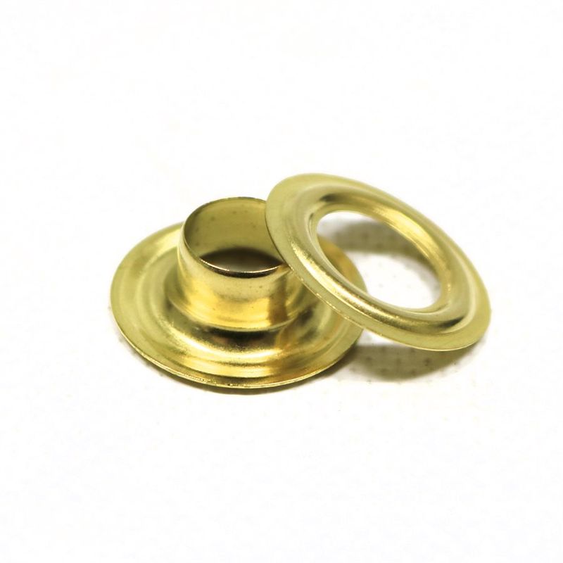 Grommets - Brass, Size: Brass Grommet # 00- Plain (Gross Pk)