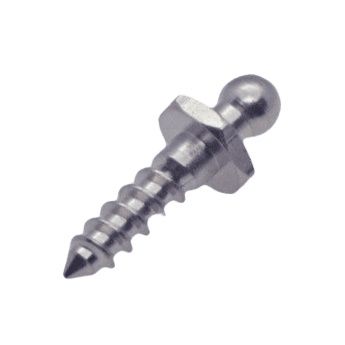 Tenax Fastener, Type: Tenax Stud #11 Wood Screw (Nickel/Brass) (Each)