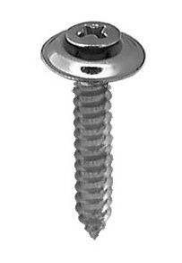 SEMS Screws, Size: Chrome Sems-Head Screws 8 X 3/4&quot; (Box of 100)