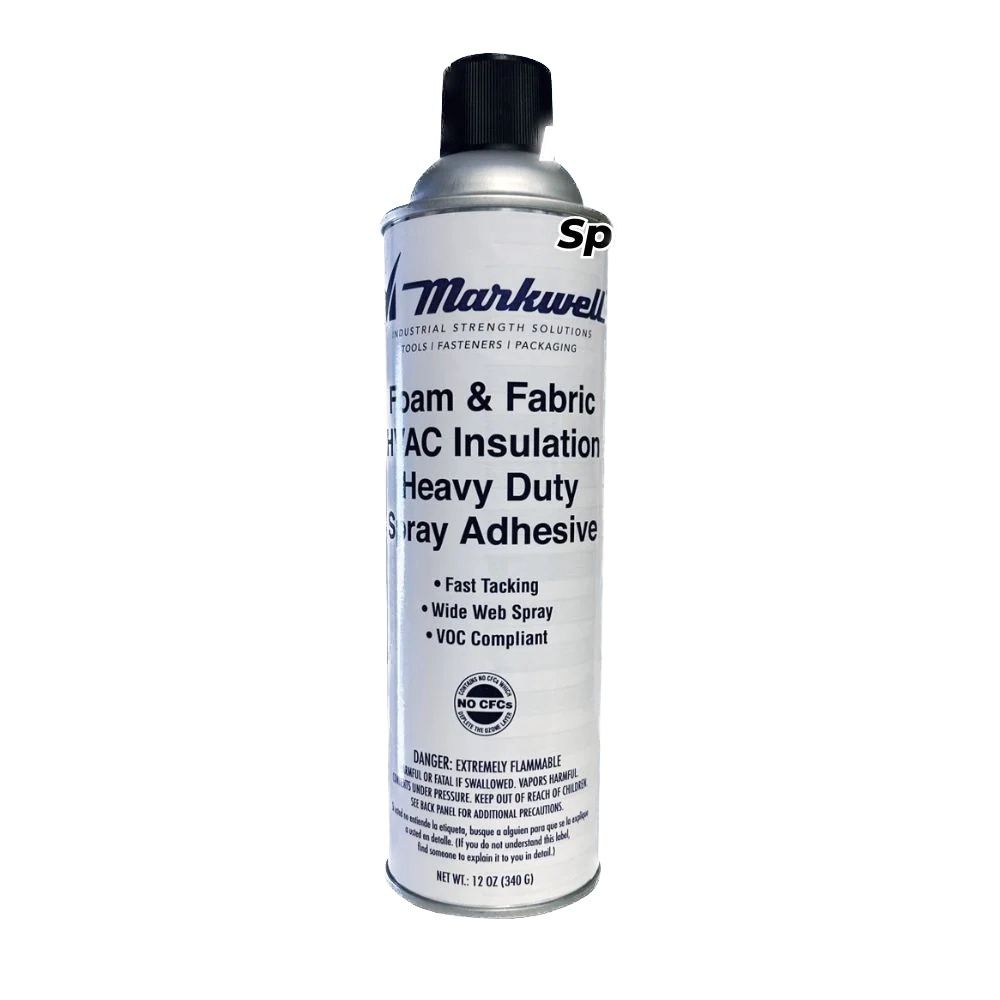 Foam &amp; Fabric Heavy Duty Spray Adhesive (Black Cap) (12oz)
