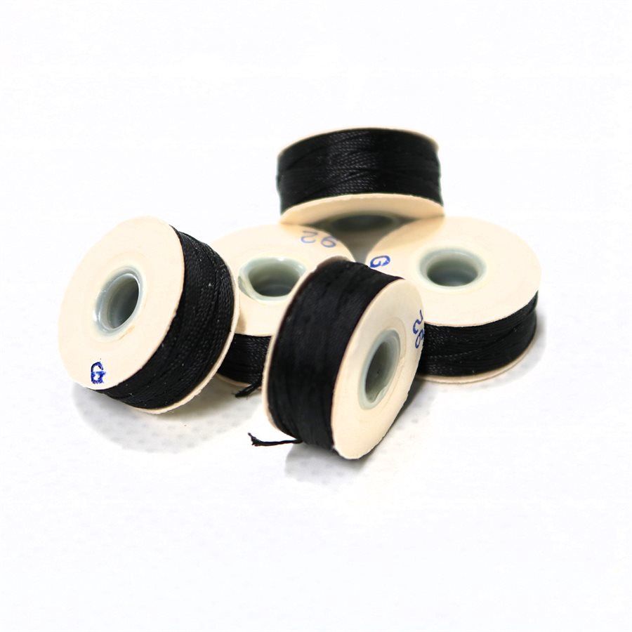 Bobbins, Size/Colour: 92G Bobbins Sunguard- Black (1 pc)