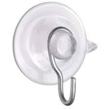 Suction Cups, Size: SUCTION CUP 40MM W STEEL NICKEL CLIP (10-pieces)