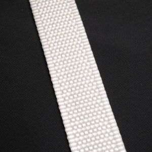 Heavyweight Nylon Webbing (50yd Rolls), Colour: Webbing Heavy Weight White (Roll)