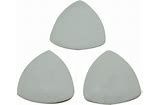 Tailor Chalk - Triangle Shape, Color: Clay Based White Marking Chalks (Triangle)