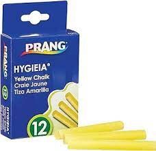 Markers &amp; Chalk, Colour: Dixon Chalk- Yellow